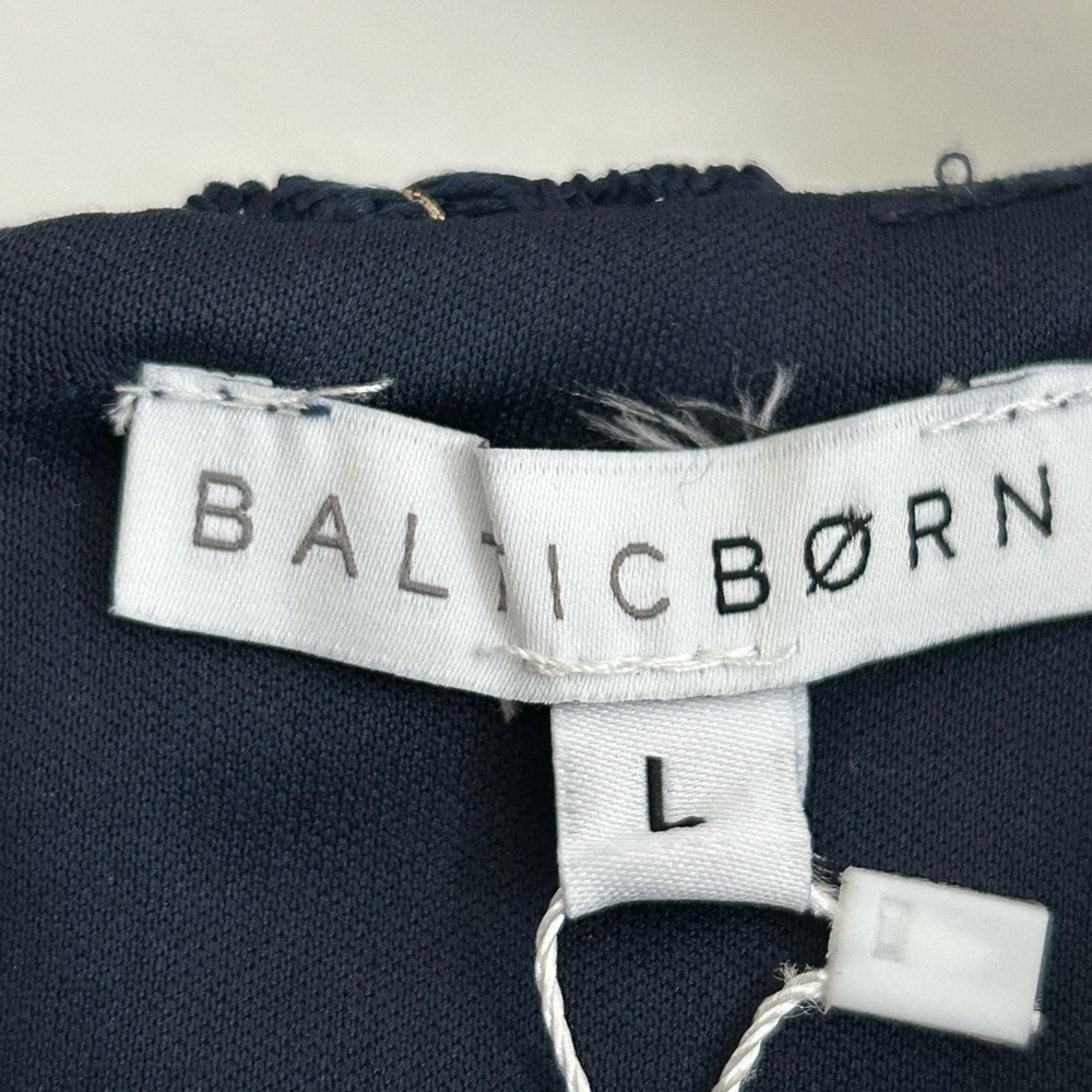 Baltic Born Navy and Gold Floral Maxi Dress - Picture 7 of 16